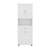 Cabinet With Tilt-Out Laundry Hamper Basket-113930453