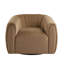 Fauteuil demi-tonneau pivotant rembourré Maravilla-1452498391