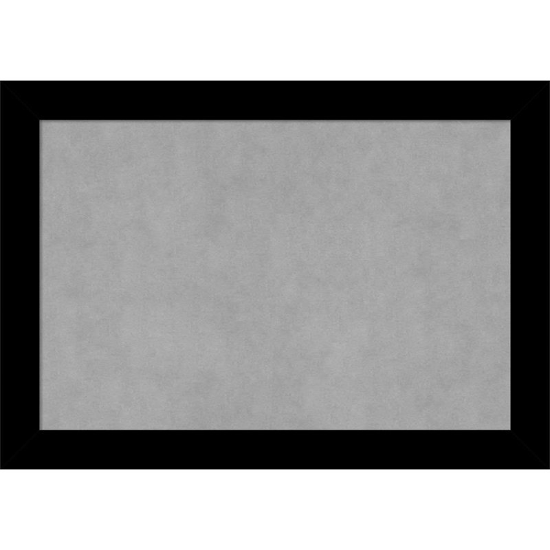 Tableau magnétique basique noir Basic, H 19 po x l 27 po
