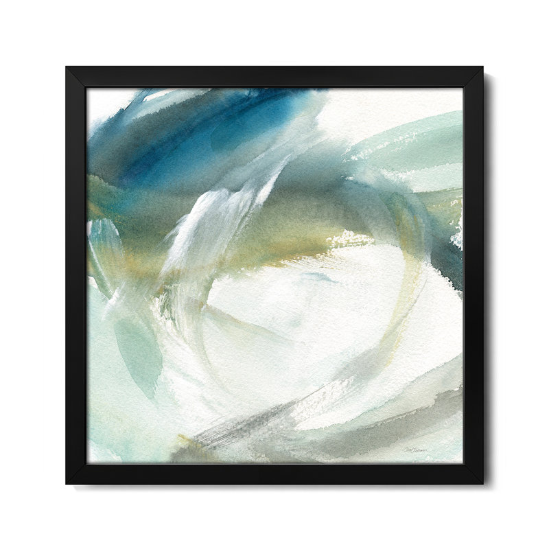 Déplacement des eaux - reproduction d'art mural - affiche de galerie, H 16 po x l 16 po