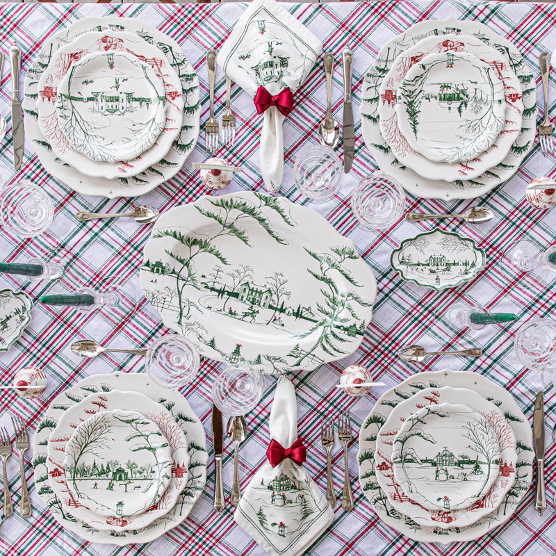 Country Estate Winter Frolic Tray