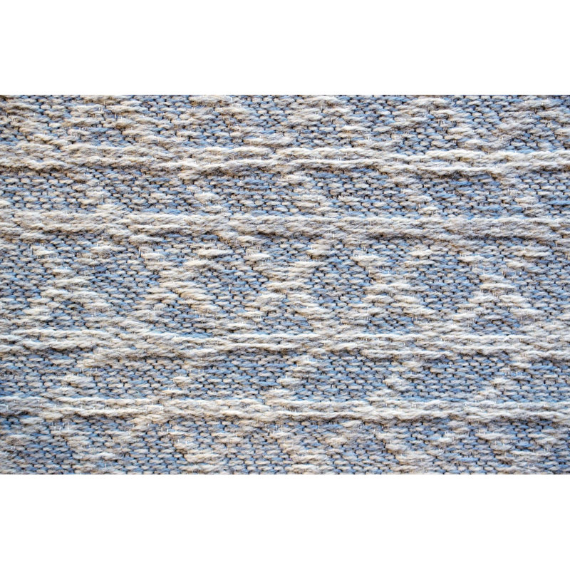 Terefinko Geometric Wool Hand Woven Area Rug, Rectangle 160 x 230cm