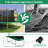 10*16ft Rectangular Trampoline with Ladder,Storage Bag,Enclosure Net,Soccer Shot-102423530