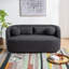 2 Piece Boucle Loveseat Living Room Set