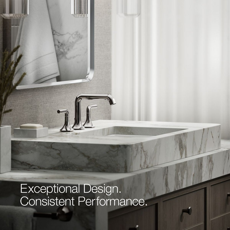 Occasion Single Hole Bathroom Faucet, Vibrant Titanium