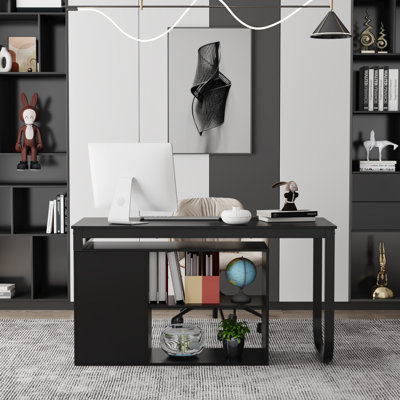 Stockseth L-Shaped Computer Desk