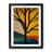 Abstract Tree No.3 - Single Picture Frame Print-1194456586-1194456581