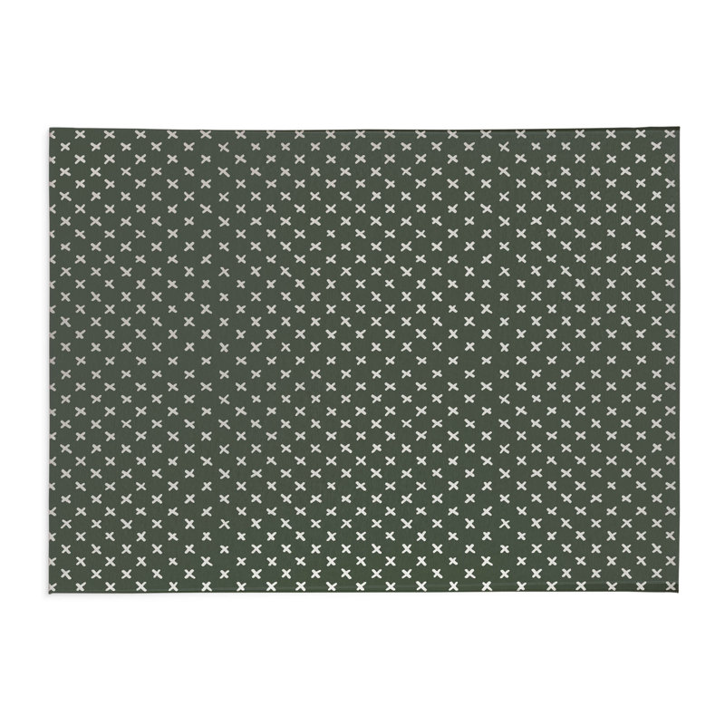 Tapis de cuisine Criss Cross, Rectangle 4pi x 6 pi, Chimichurri