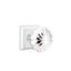 Privacy Melon Knob with Quincy Rose-1468598599