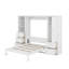 Grand lit escamotable avec tiroirs et tablettes-788849686