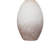 Calder Cream & Mauve Urn Table Lamp with Beige Linen Drum Shade, Boho