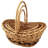Set Of 3 With Handles Oval Baskets