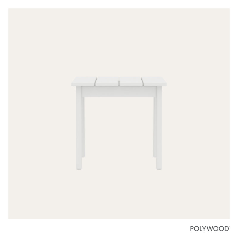 Lakeside End Table, White
