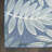 Lakesha 2'8" x 4' Blue Modern Rug-1767619366