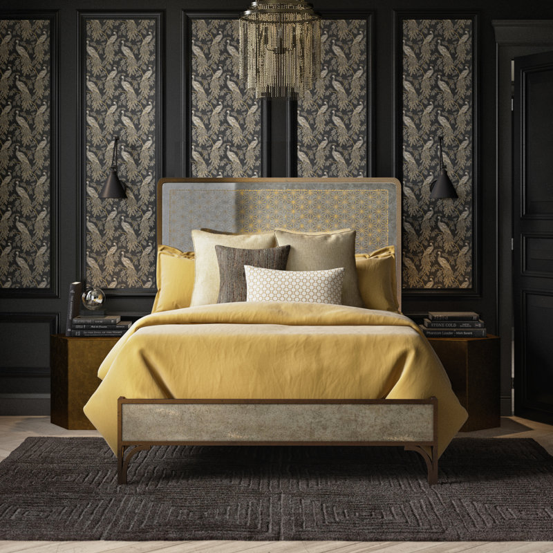 Tracey Boyd Solid Wood Bed, Queen