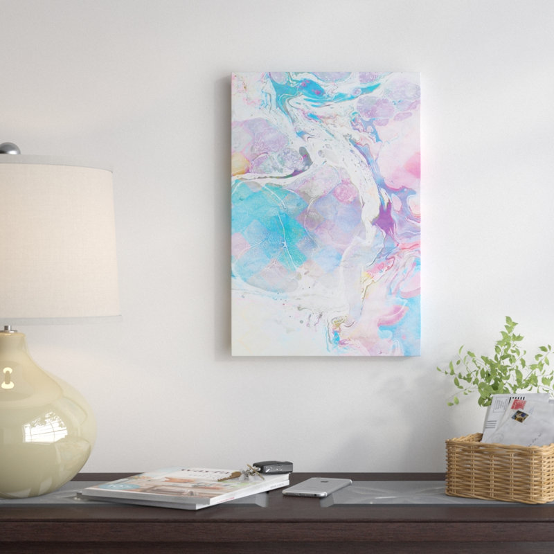« désordre à peindre seulement », impression sur toile, H 40 po x l 26 po x P 1,5 po, Toile tendue