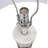 Marble Table Lamp with Glass Cylinder
