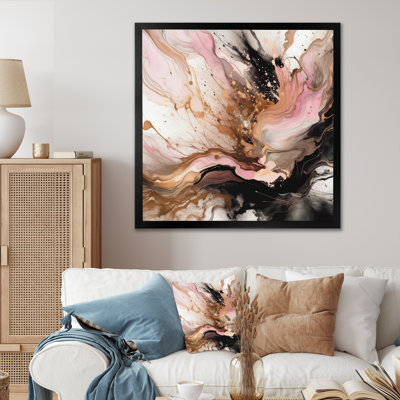 " Pink Black Chromatic Agate II "