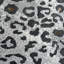Tapis gris / noir à imprimé animal-7062127