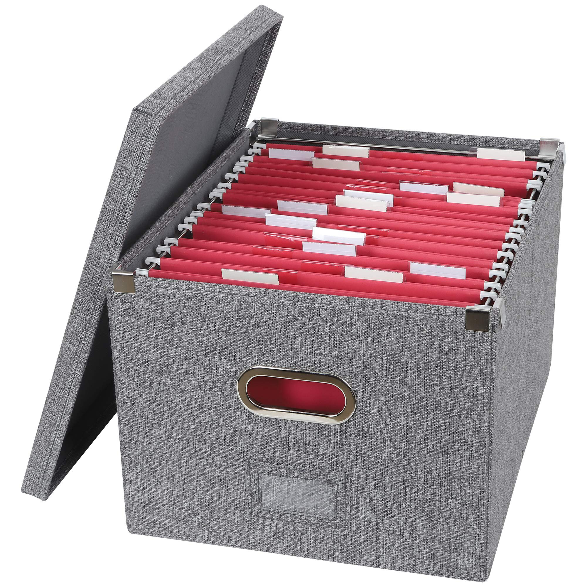 OfficeBox - Tidy Files Jumbo Document Storage Box With Lid