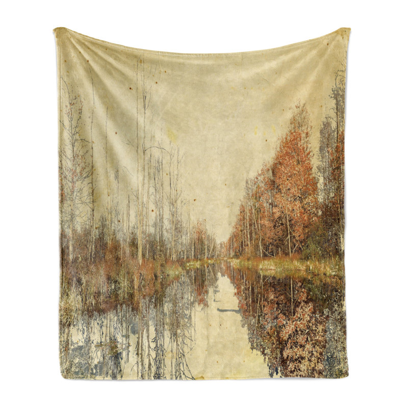 Hand Woven Throw Blanket, 70" x 90"