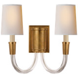 Thomas O'Brien Vivian Double Sconce
