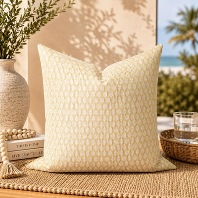 Housse de coussin plage de sable