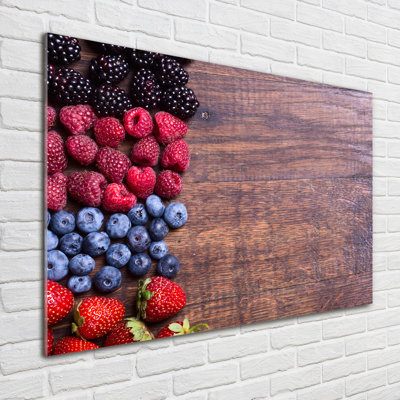 Forest Fruits - No Frame Print on Glass