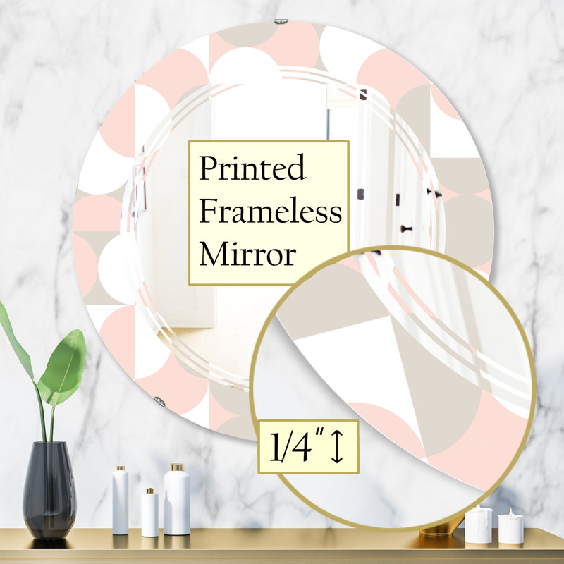 Miroir mural Triple C, 31,5 po x 31,5 po, Circular