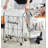 Collapsible Rolling Iron Wire Laundry Hamper-1067028361