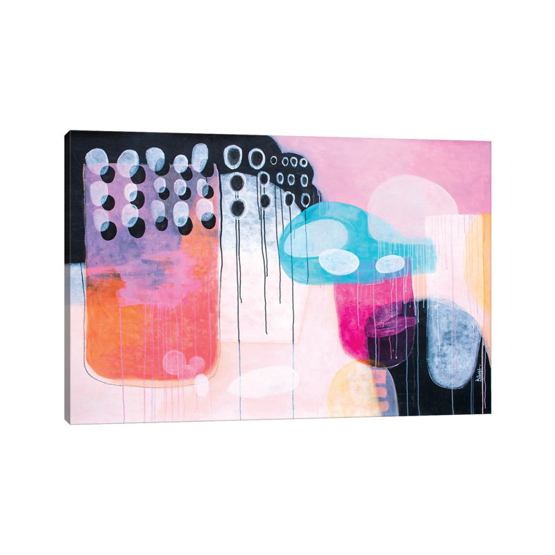 Contentment By Misako Chida - Wrapped Canvas Painting by Misako Chida - Wrapped Canvas Painting