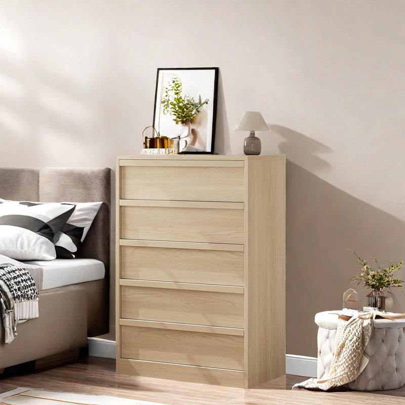 74.9 cm W Chest of 5 Drawers