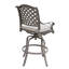 Tabouret de bar d'extérieur 30 po avec coussin Frej-1254064868