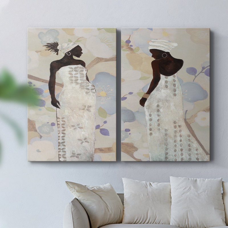 Toile tendue avec motif floral I-Premium Gallery - prêt à être accroché, H 18 po x l 24 po