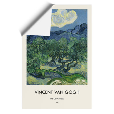 The Olive Trees by Vincent Van Gogh - No Frame Painting