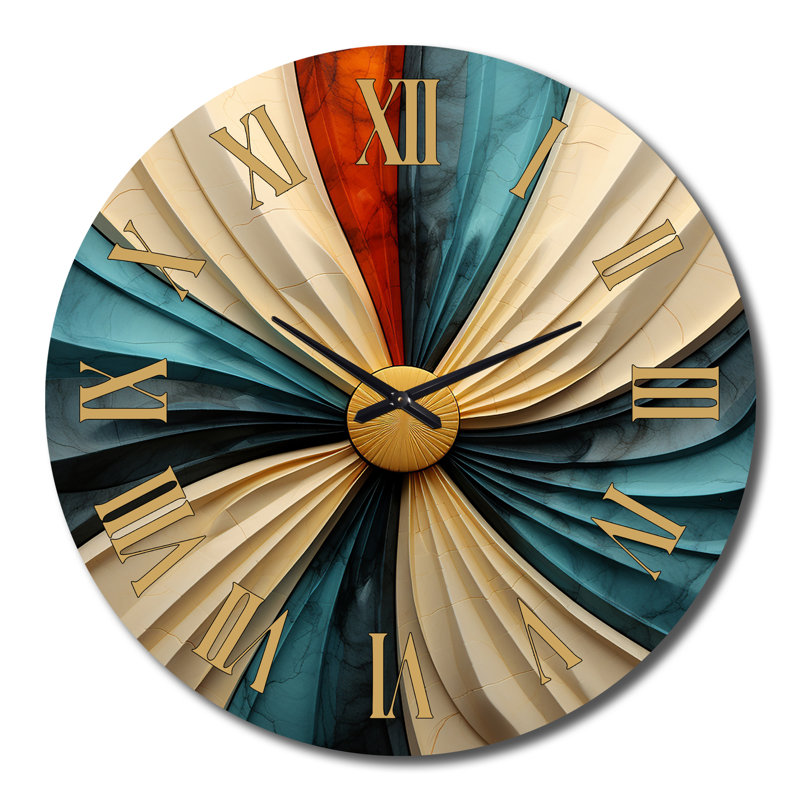 Horloge murale Spiral Miracle of Cosmic Delight III, Grand