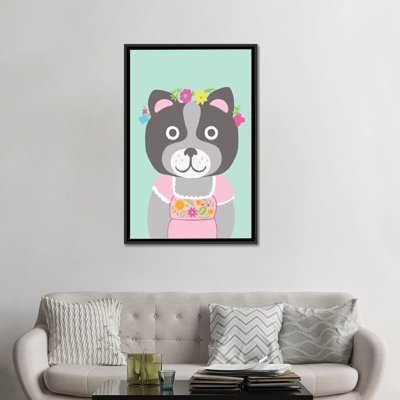 «Fancy Animals III», impression sur toile tendue