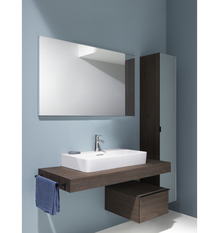 Val 37.38'' L Bathroom Sink, Single Hole