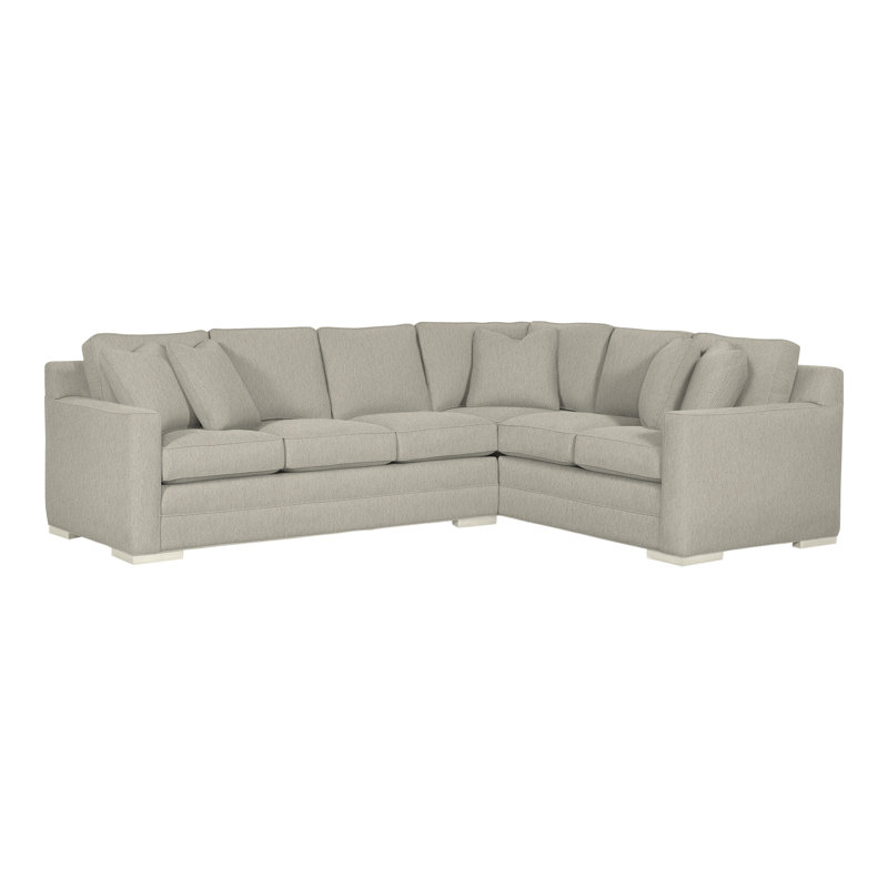 Summerton Upholstered L-Shaped Sectional Right Hand Facing, Ian Smoke, Wrenn