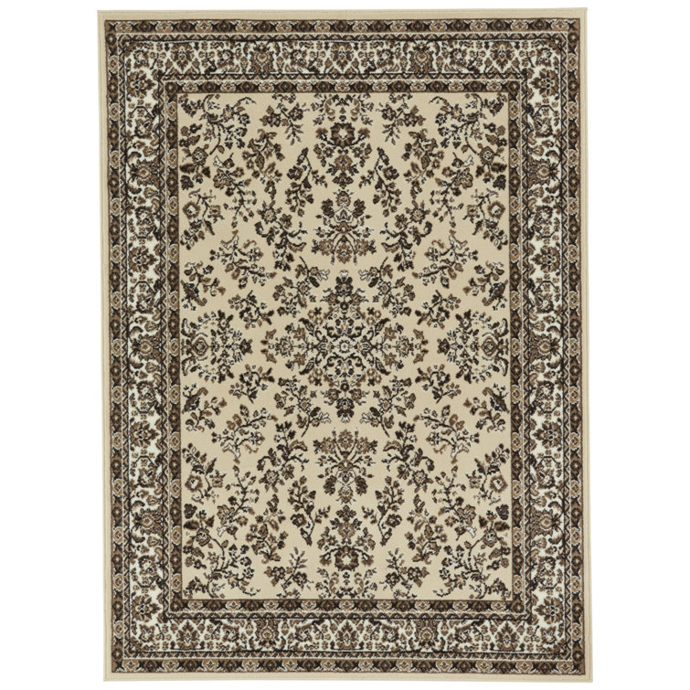 Zabul Tufted Beige/Green/White Rug