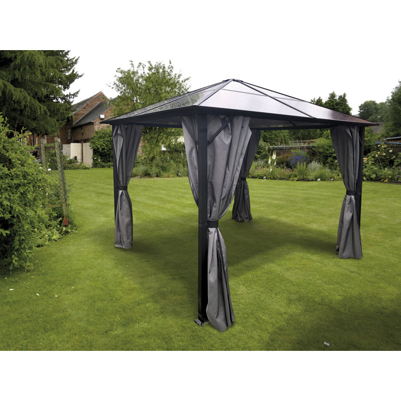 Edicott 4m x 3m Steel Patio Gazebo