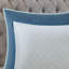 Ensemble de literie en coton 8 pièces de qualité supérieure, motif floral et géo réversible, grand