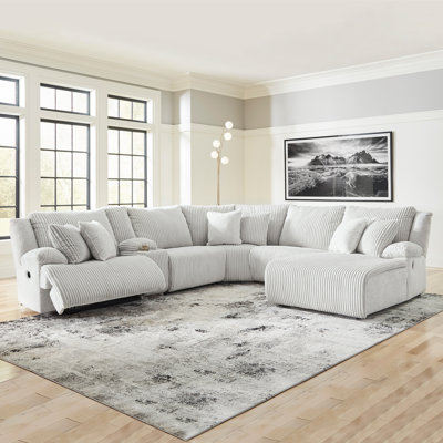 Matherly 6-Piece Reclining Sectional With Chaise