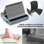 Support pour tablette, support pour iPad multi-angle pour les genoux, le lit et le bureau, support de tablette souple pliable avec support pour stylet-132844125
