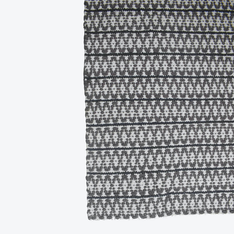 Hutto Rectangle 70 cm x 115 cm Geometric Hand Woven Indoor / Outdoor Area Rug