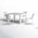Asherton 4 - Person Patio Dining Set with Extendable Square Table