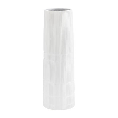 Modern neutral ceramic vase Rachael