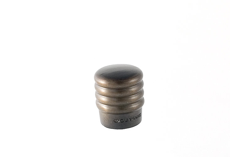 Stacked 3/4" Diameter Cylindrical Knob, Oil Rubbed Bronze