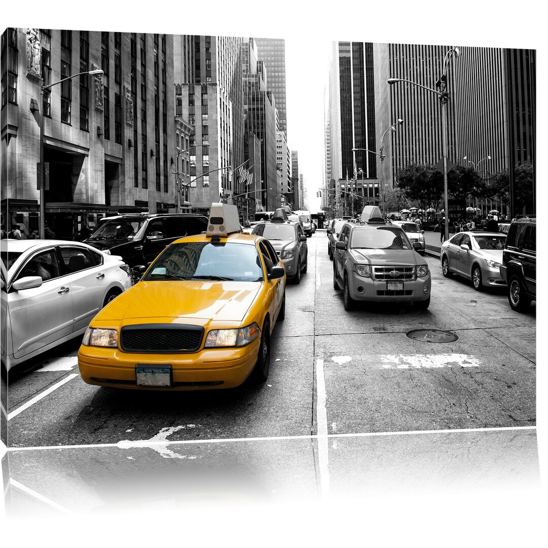 Leinwandbild Gelb-Taxi in New York