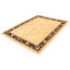 Tapis noir / ivoire / kaki / vert clair Peshawar Oushak 9 pi 4 po x 12 pi 1 po